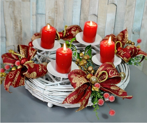 Adventní svícen Christmas — foto 1