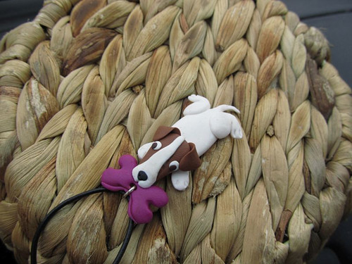 Náhrdelník s jack russell teriérem