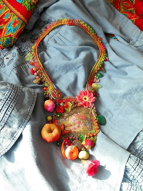 Náhrdelník Gypsy 16 Sklizeň — foto 1