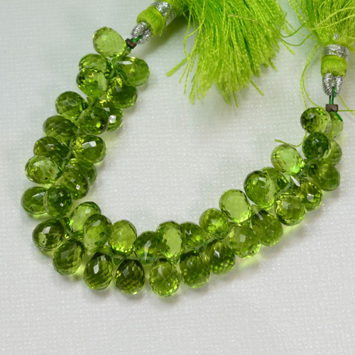 Peridot brioletky 7,5-8mm — foto 1