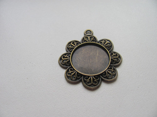 Kovové lůžko bronz - 20 mm