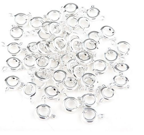 Kroužkové zapínání 10x8 mm - 47 ks