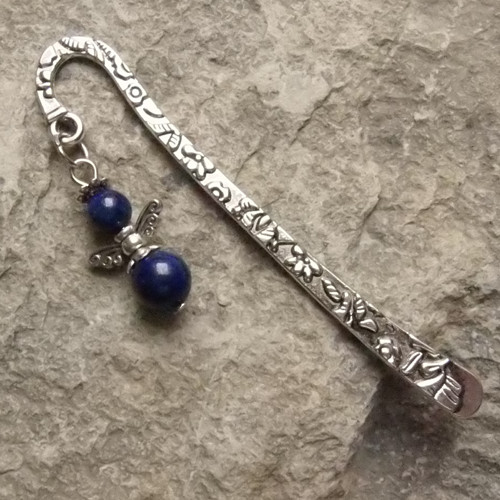 Andělíček....lapis lazuli.. záložka