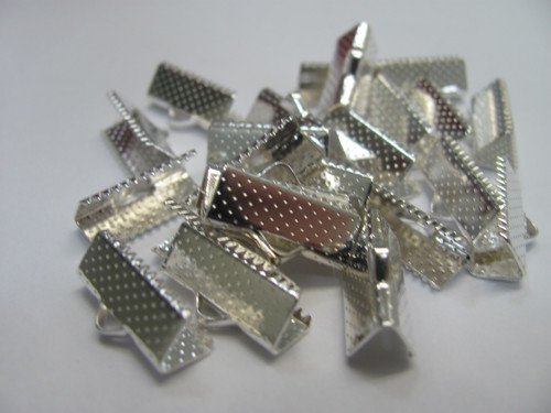 Koncovka na stuhy - 20x8 mm - 18ks