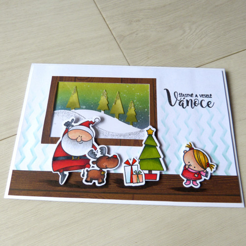 Vánoční přání - santa — foto 1