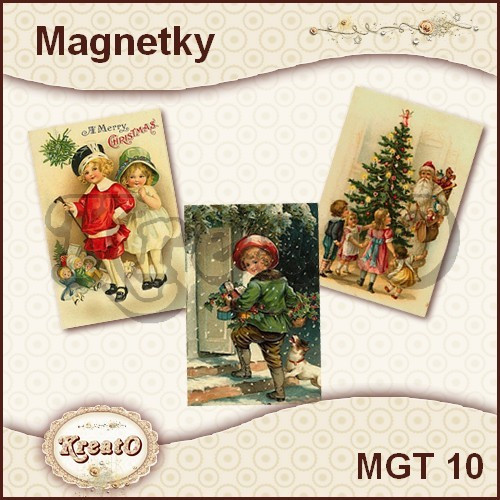 Magnetky - Vánoce