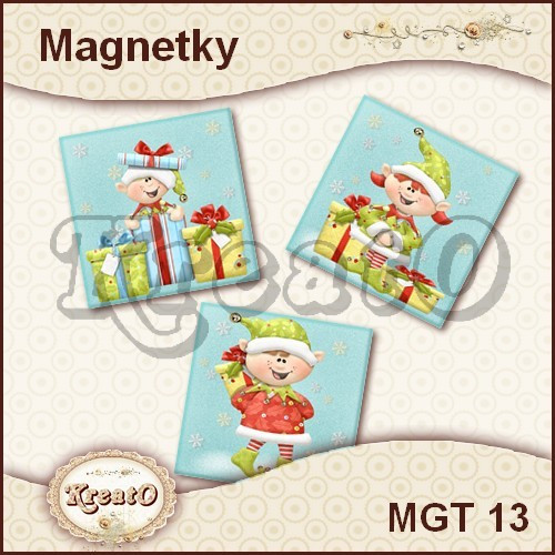 Magnetky - Vánoce — foto 1
