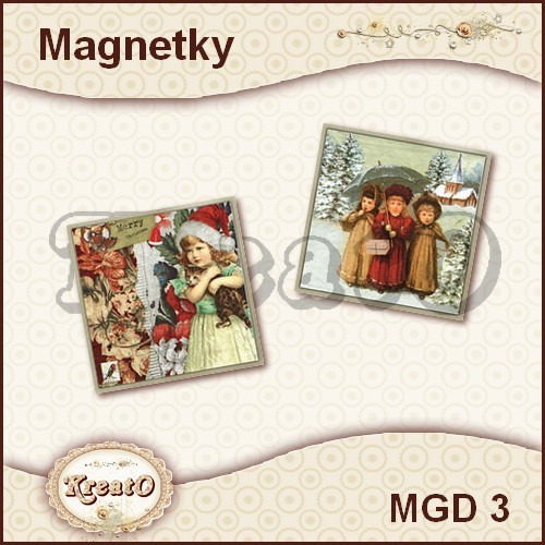Magnetky - Vánoce