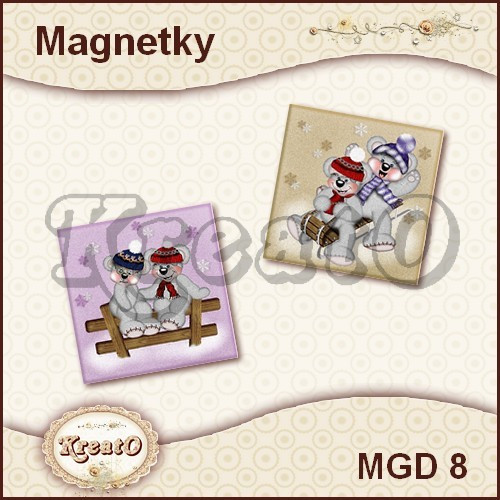 Magnetky - Vánoce