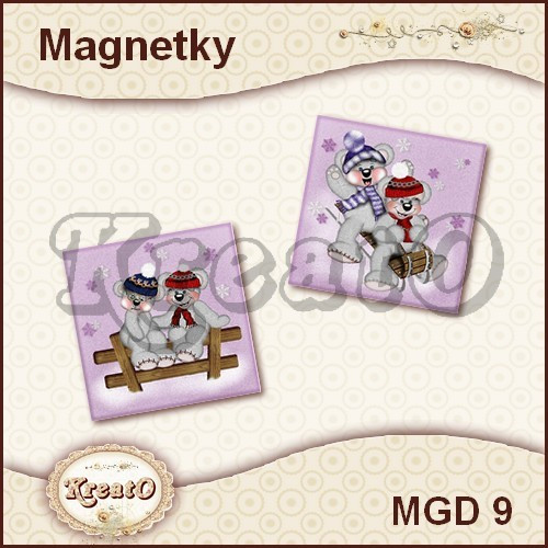 Magnetky - Vánoce