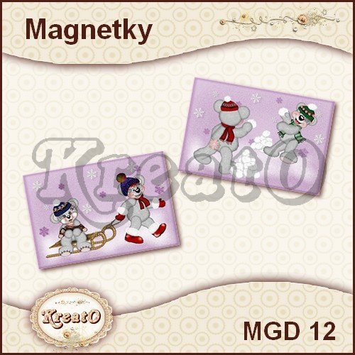 Magnetky - Vánoce
