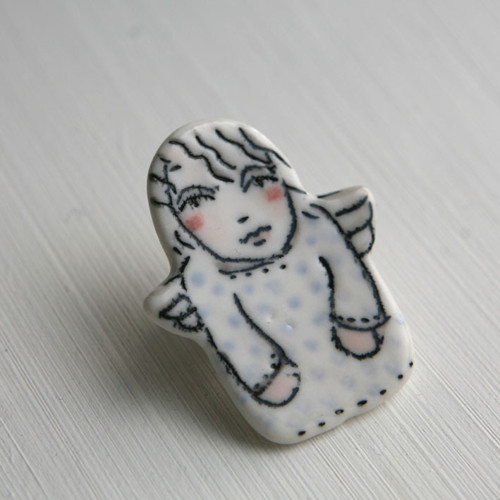 Anděl Dalimil (porcelán.brož) — foto 1