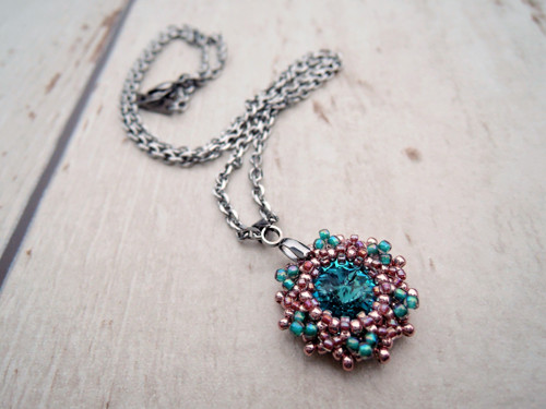 Swarovski náhrdelník "Turquoise dream" — foto 1