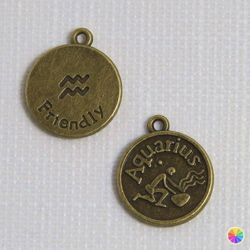 Přívěsek vodnář 18mm — foto 1