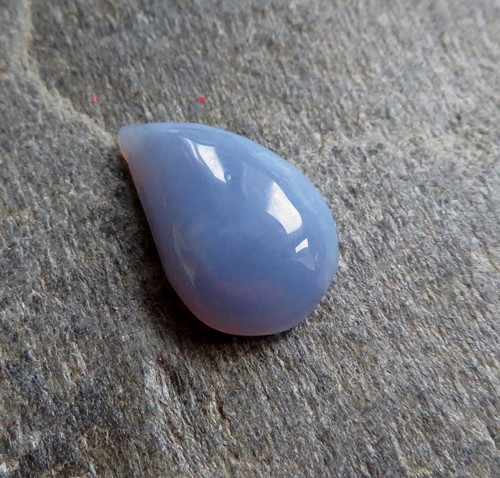 Modrý chalcedon Namibie, kabošon č.A3 — foto 1