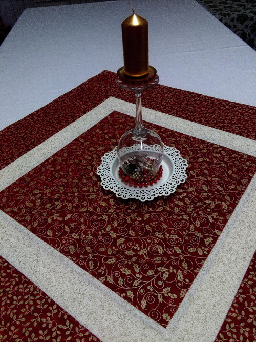 Vánoční ubrus čtverec — foto 1