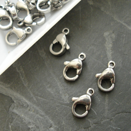 Karabinky 10mm Stainless Steel 304 - 2 ks