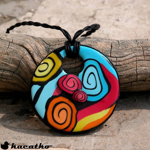 Retro colourful spirals — foto 1