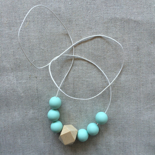 Kousací Korále - Mint / Natural / White Ii. — foto 1