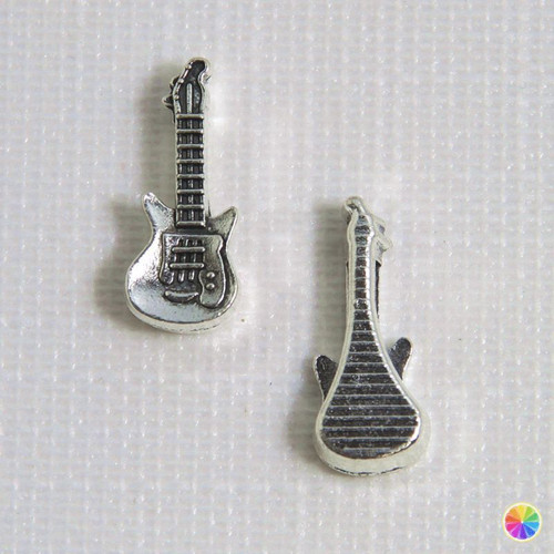 Přívěsek kytara průvlek 20x8mm