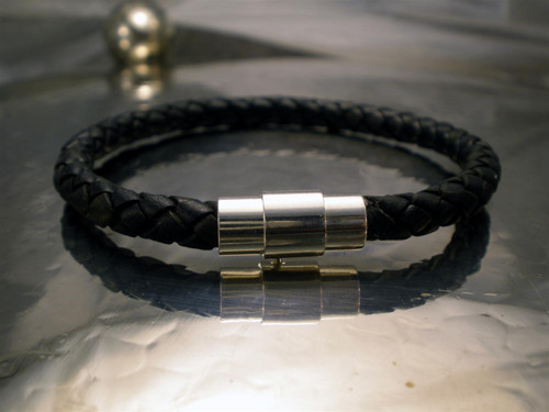 Bionet black 6mm - náramek
