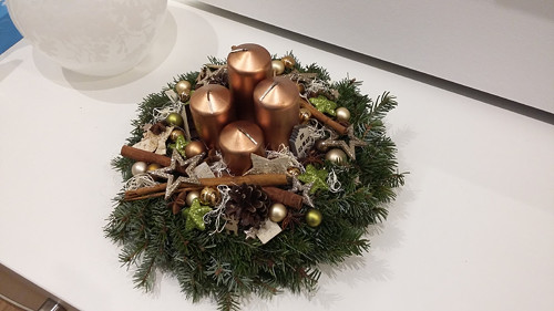 Adventní věnec.. na přání zákaznice — foto 1