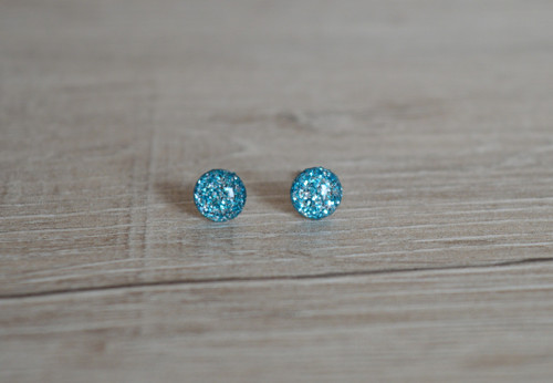 Blue topaz 6 mm chir. ocel — foto 1