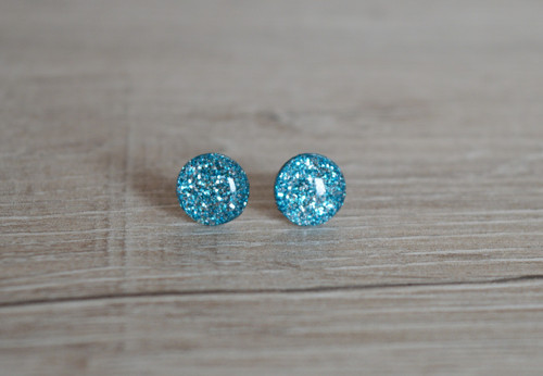 Blue topaz 8 mm chir. ocel — foto 1