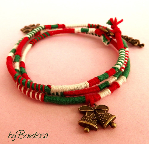 Jingle Bells! vánoční náramek přátelství — foto 1