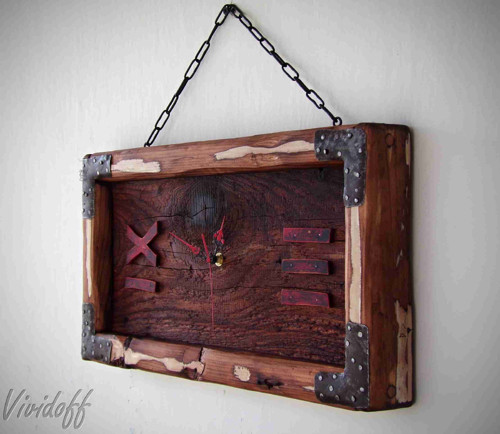 Hodiny nástenné rustic 7 — foto 1