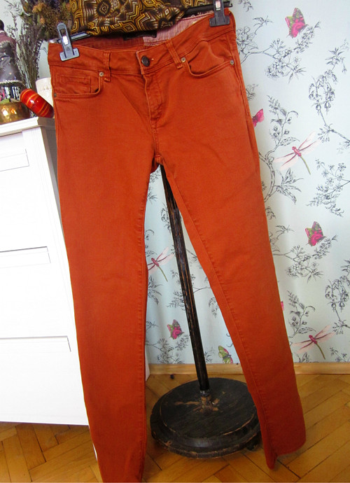 Jeans skořice — foto 1