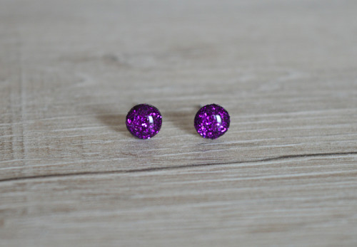 Purple sapphire 6 mm chir. ocel — foto 1