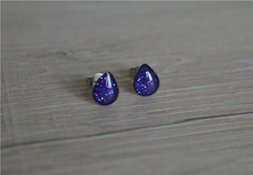 Tanzanite kapičky chir. ocel — foto 1