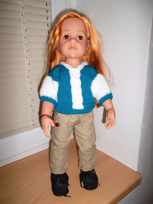 Svetřík pro Hannah Gotz 50cm