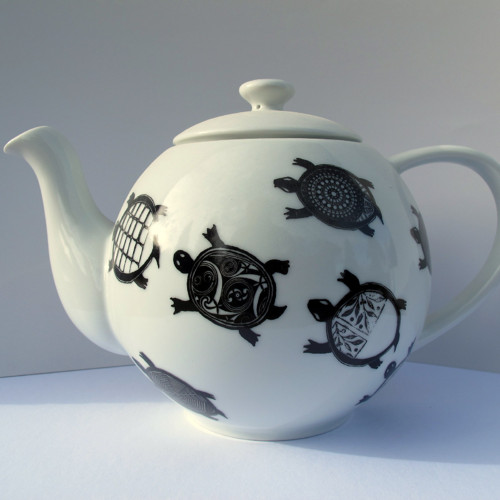Porcelánová konvice želví — foto 1