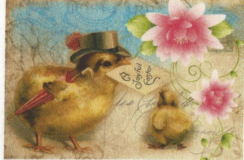 Bavlněná látka - panel 7,5 x 11 cm