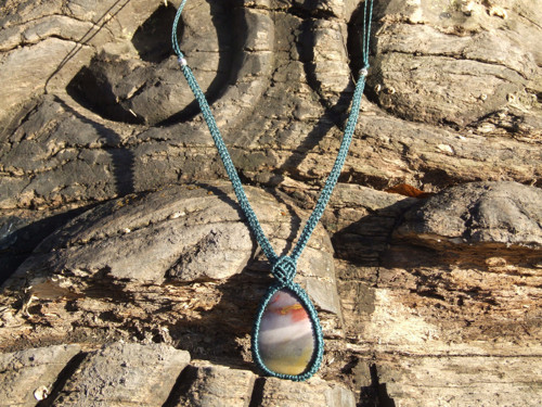 Náhrdelník s Fluoritem — foto 1