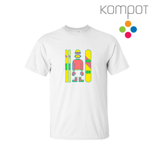 Pánské tričko ZIMNÍ VÝBAVA :: bílé, vel. S-2XL