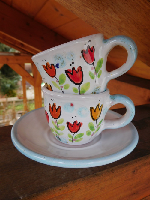 Šapo s tulipánky..70ml — foto 1