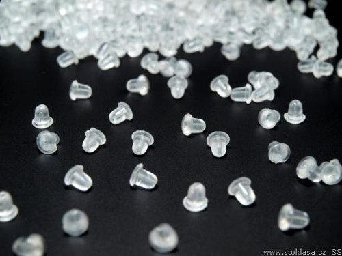 Silikonová zarážka 3x5mm-50ks