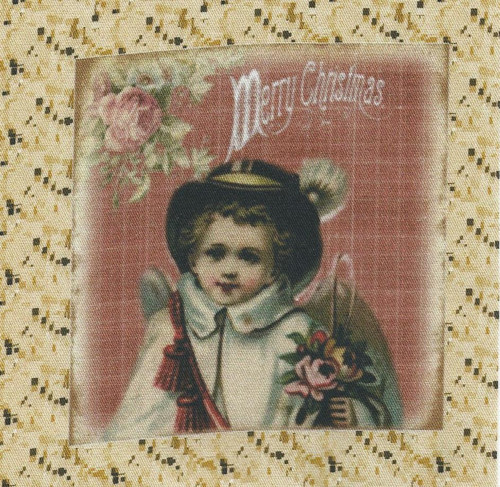 Bavlněná látka - panel 9 x 9 cm — foto 1