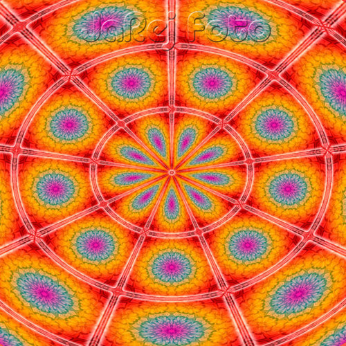 Duhová mandala