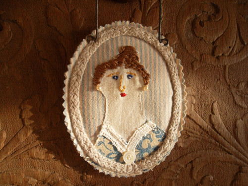 Lady Grantham ...(textilní obrázek) — foto 1