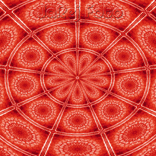 Červená mandala