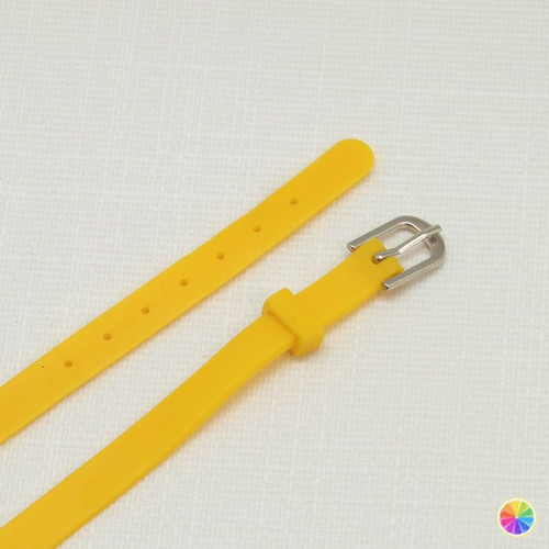 Náramek délka 20cm šířka 8mm barva žlutá (1kus)