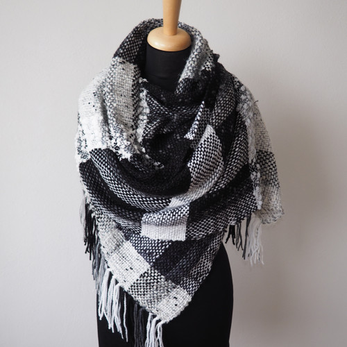Ve větvích bříz - ručně tkaný pléd č.22 — foto 1