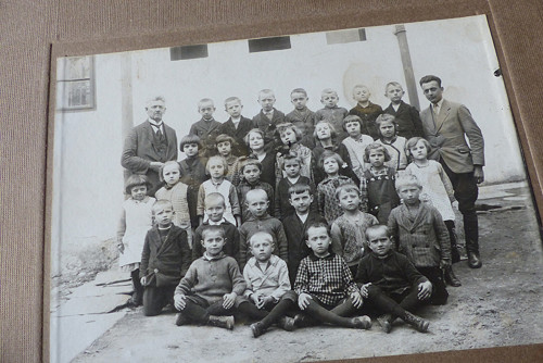 Školáci... kabinetní fotografie