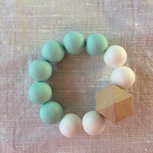 Kousátko - Mint / White / Natural — foto 1