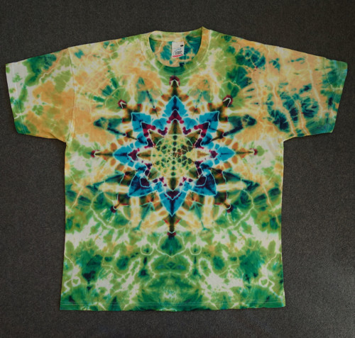 Batikovaná mandala — foto 1