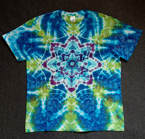 Batikovaná mandala — foto 1